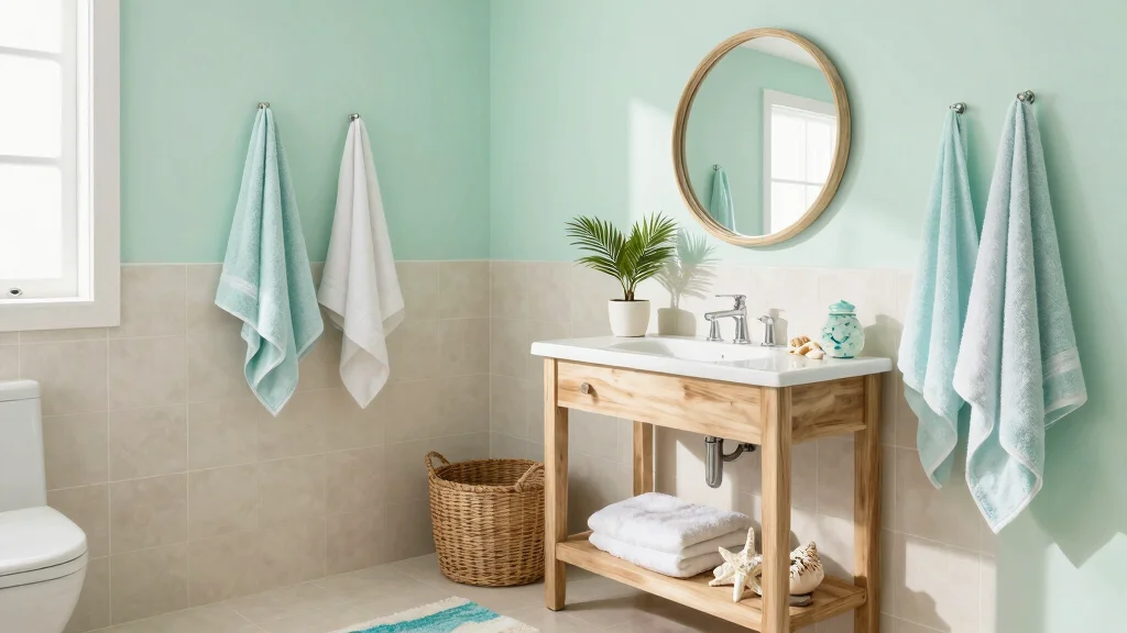 12 Small Beach Bathroom Ideas for a Light Coastal Feel