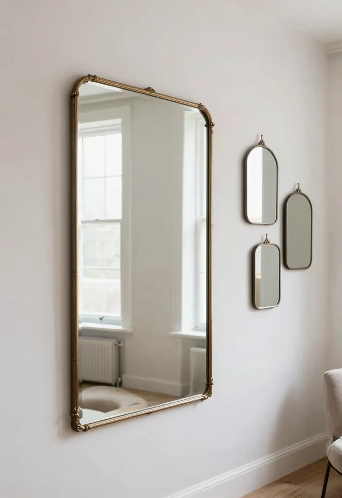 12 Small Formal Living Room Ideas That Feel Elegant 3. Mirrors to Enhance Space 0