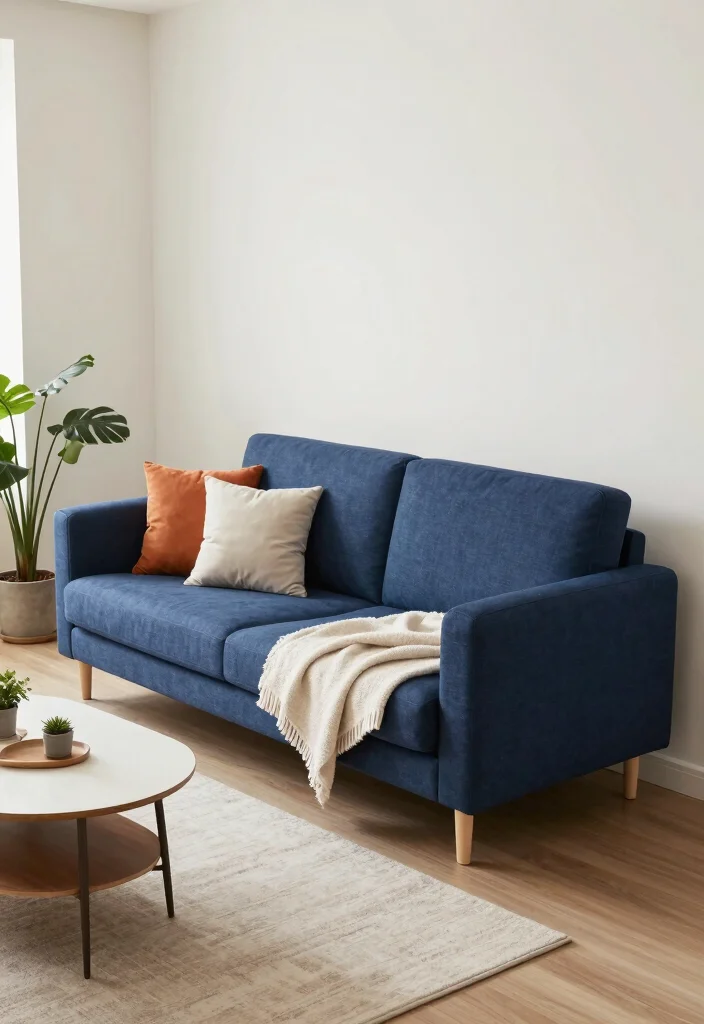 12 Small Living Room Furniture Ideas That Fit Well 1. Convertible Sofa Beds 0