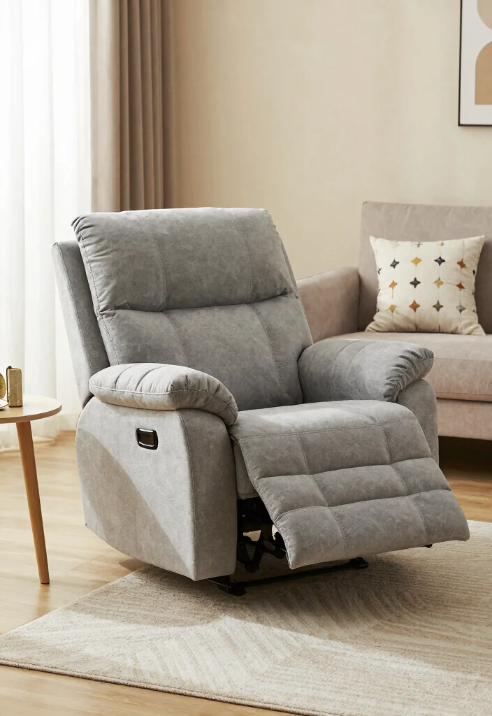 12 Small Living Room Furniture Ideas That Fit Well 11. Compact Recliners 0