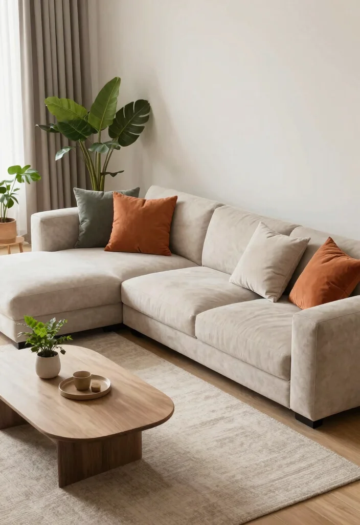 12 Small Living Room Furniture Ideas That Fit Well 12. Modular Sofas 0