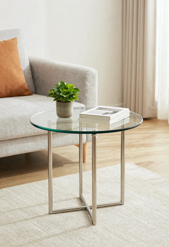 12 Small Living Room Furniture Ideas That Fit Well 9. Accent Tables 0