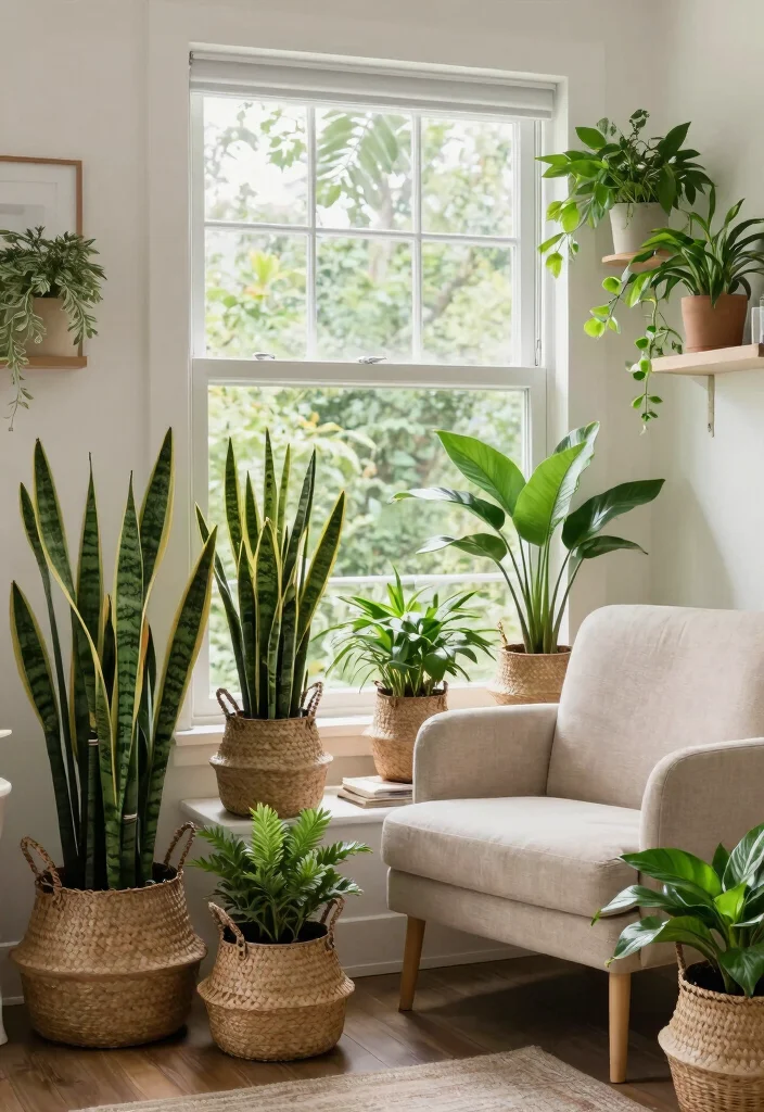 12 Spa Bedroom Ideas for a Calm Relaxing Retreat 1. Embrace Nature with Indoor Plants 0