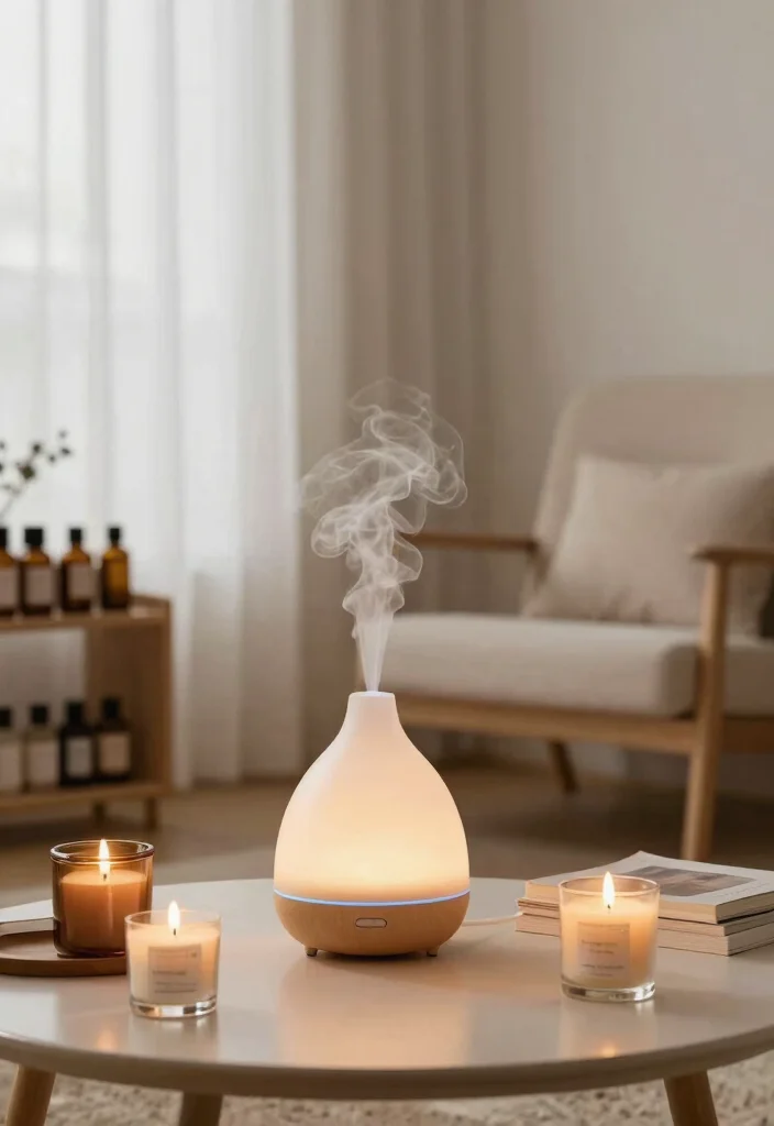 12 Spa Bedroom Ideas for a Calm Relaxing Retreat 7. Aromatherapy for a Calming Atmosphere 0