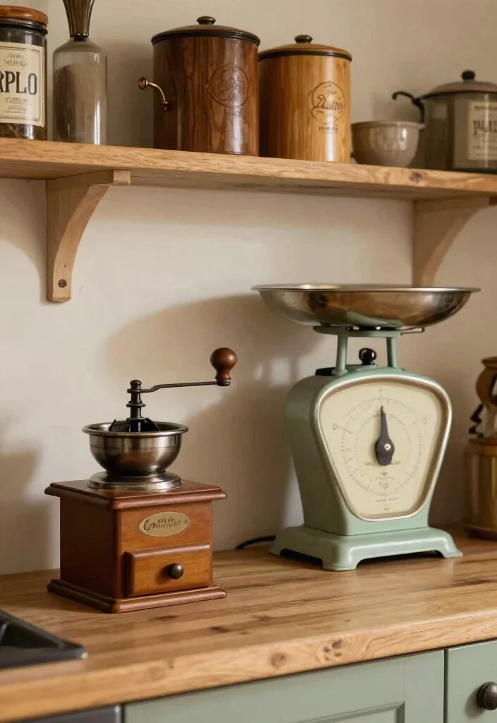 12 Vintage Kitchen Ideas with Timeless Charm 8. Antique Kitchen Decor 0
