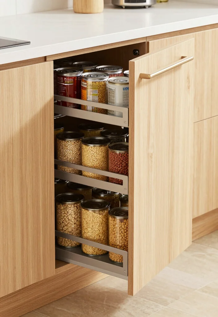 12 Wet Kitchen Ideas for Practical Everyday Cooking 5. Pull Out Pantry Solutions 0