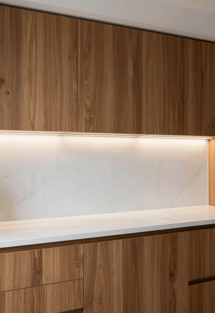 12 Wet Kitchen Ideas for Practical Everyday Cooking 7. Seamless Backsplashes 0