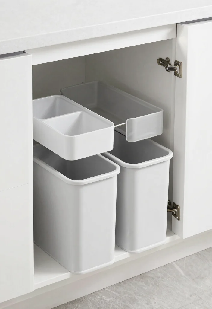 12 Wet Kitchen Ideas for Practical Everyday Cooking 8. Hidden Waste Solutions 0