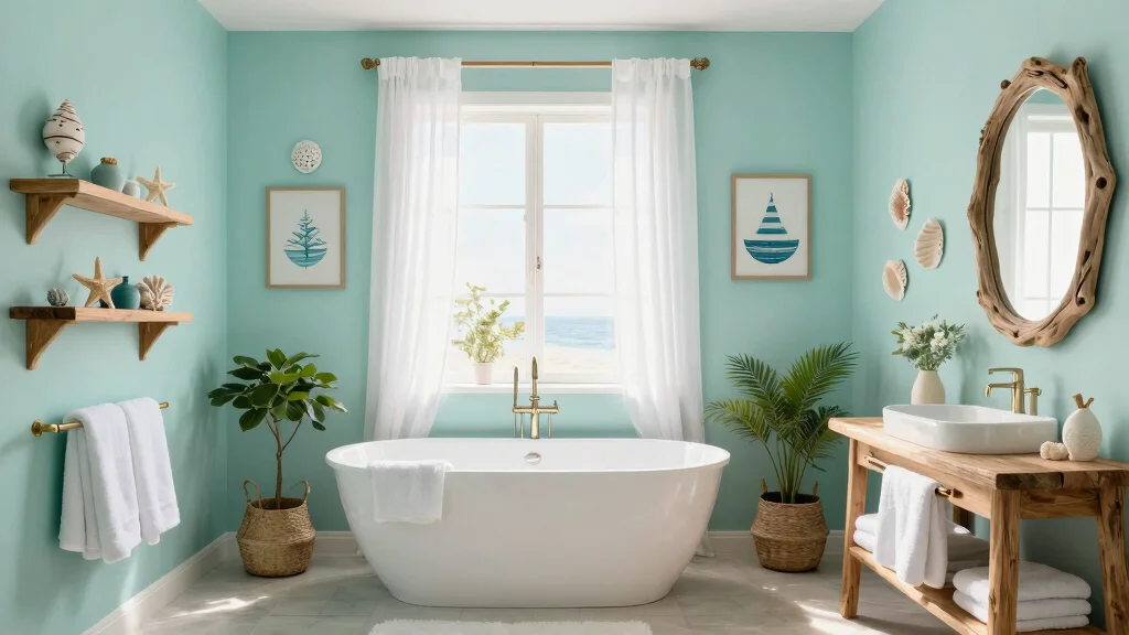 14 Beach House Bathroom Ideas Inspired by Coastal Living