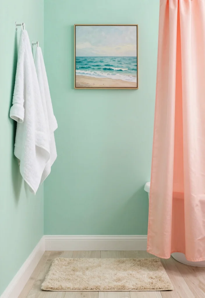 14 Beachy Bathroom Ideas with Breezy Coastal Vibes 1 14 Beachy Bathroom Ideas with Breezy Coastal Vibes 1. Ocean Inspired Color Palette 0