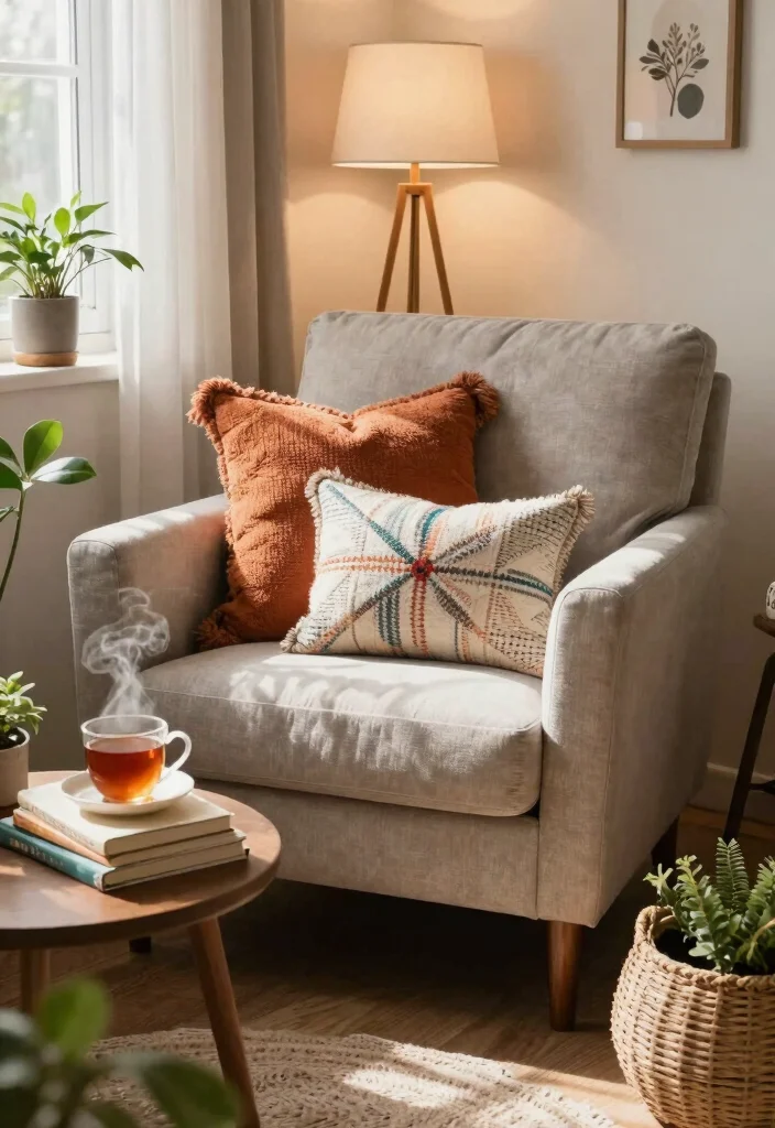 14 Boho Master Bedroom Ideas with Texture and Warmth 5. Cozy Nooks for Relaxation 0