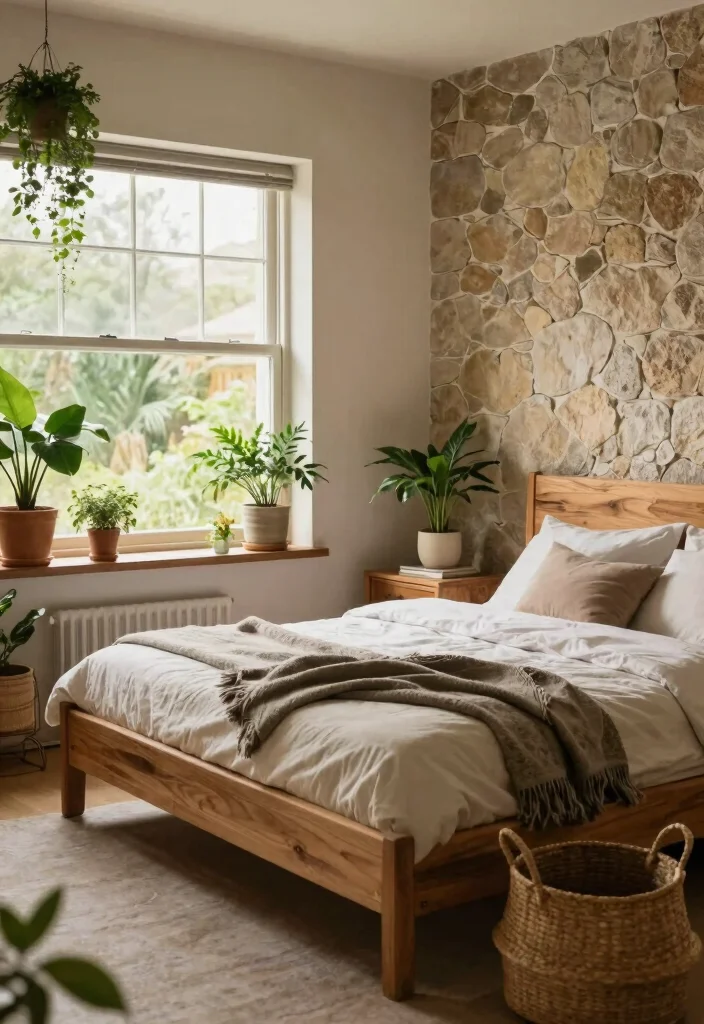 14 Cozy Bedroom Ideas for a Warm Inviting Space 4. Incorporating Natural Elements 0