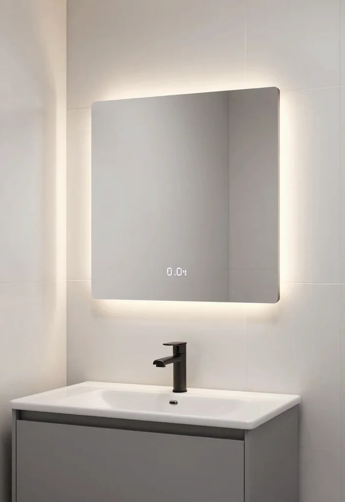 14 Modern Bathroom Mirror Ideas for a Sleek Finish 7. Smart Mirrors 0