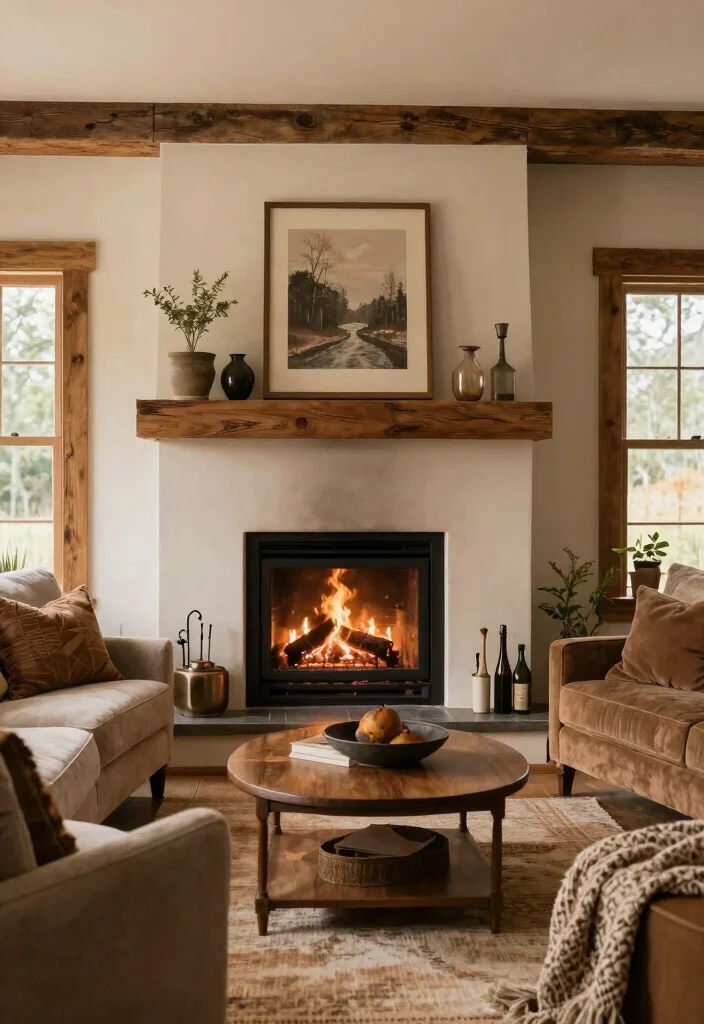 14 Rustic Fireplace Living Room Ideas with Cozy Charm Conclusion 0