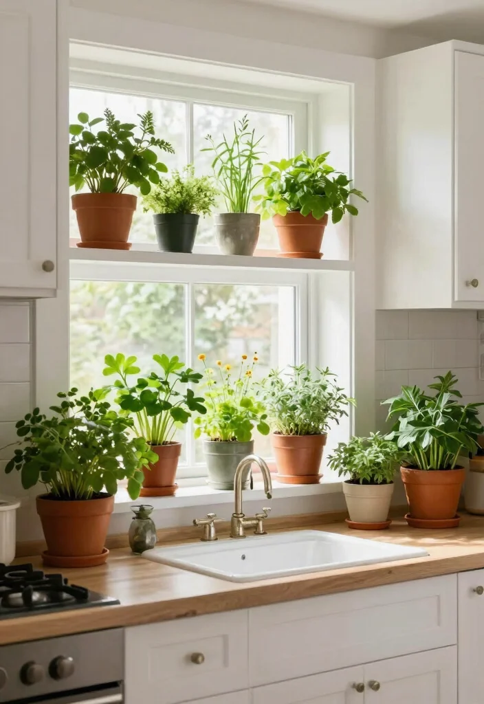 14 Small Modern Kitchen Ideas That Feel Open 42 14 Small Modern Kitchen Ideas That Feel Open 12. Add Greenery 0