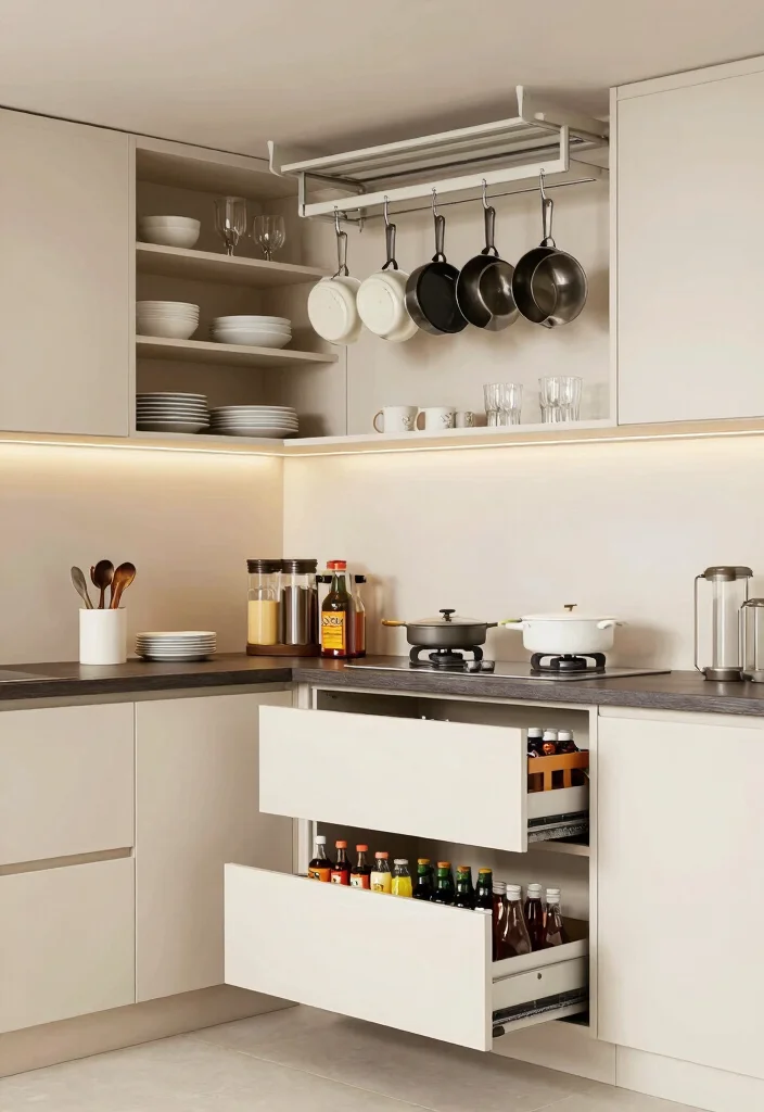 14 U Shaped Kitchen Ideas for Efficient Workflow 13 14 U Shaped Kitchen Ideas for Efficient Workflow 3. Smart Storage Solutions 0