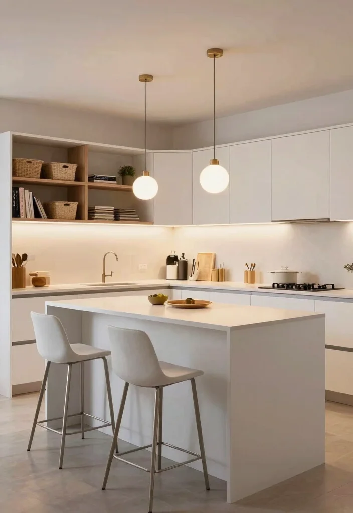 14 U Shaped Kitchen Ideas for Efficient Workflow 25 14 U Shaped Kitchen Ideas for Efficient Workflow 5. Create a Multi Functional Island 0